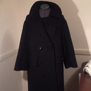 Black Escada coat